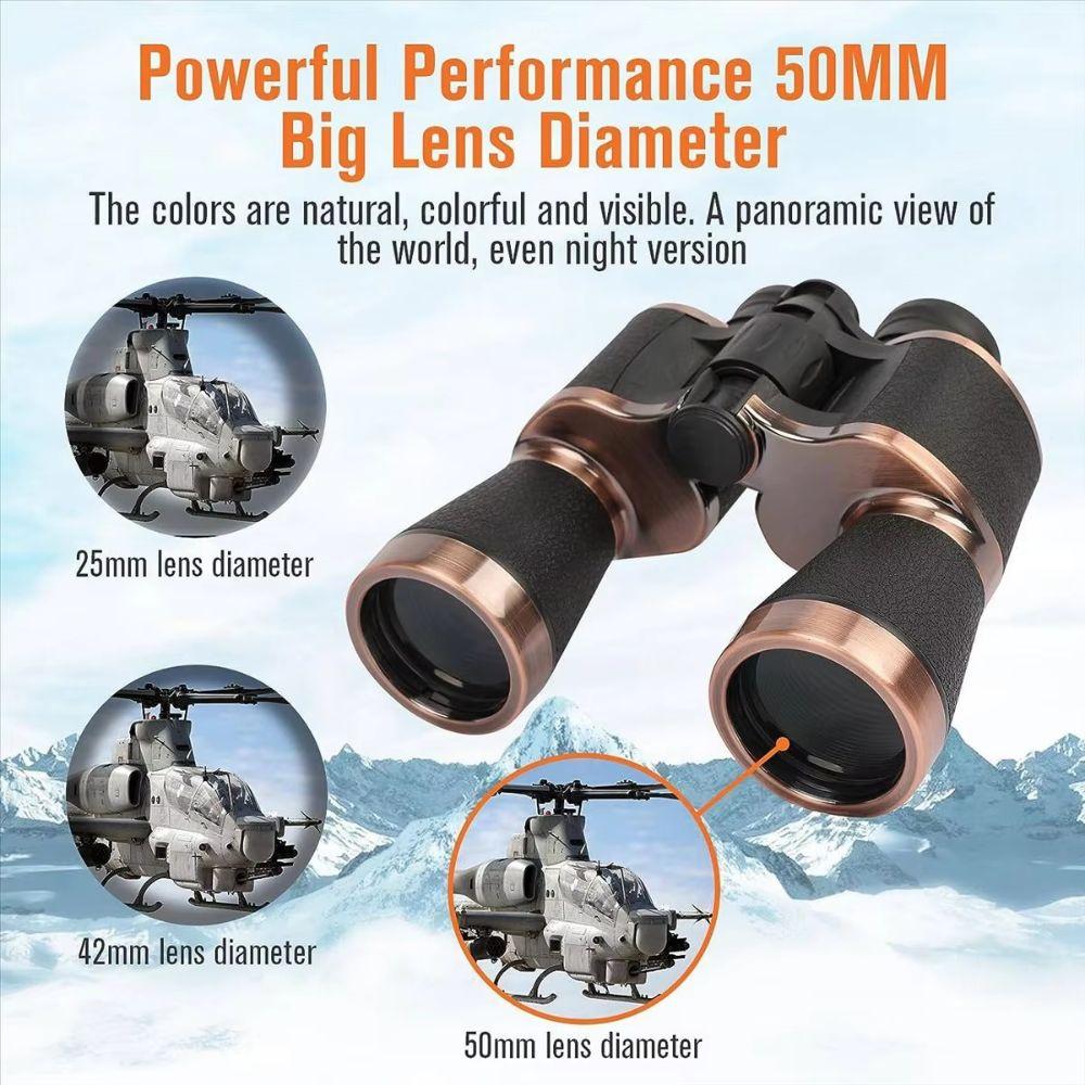 High Definition High Definition Binocular Large Eyepiece Outdoor Telescope 20x50 Binoculars Hiking