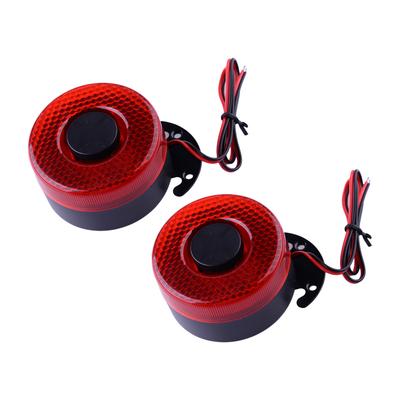 2Pcs Car Truck Backup Reverse Warning Alarm Beeper Horn IP67 105dB 12V-24V