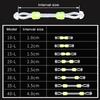 MNFT 12Pcs Fishing Line Space Bifurcation Bean Sub-line Anti-Winding Bifurcation Fishing Line Hook Separator Double