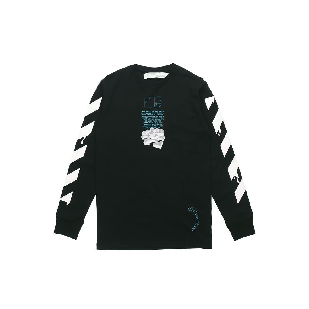 OFF WHITE SS20 T Shirt Men's Black OMAB001R201850051001