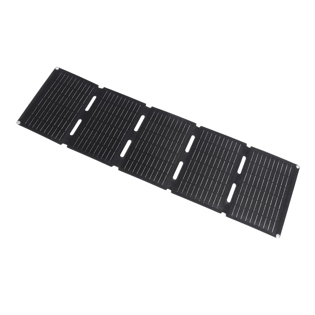 Foldable Solar Panel ETFE Waterproof Fast Charging PD Dual Output USB Monocrystalline Silicon Solar