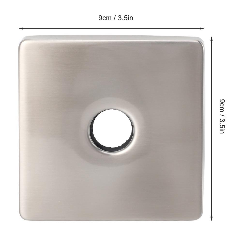 Stainless Steel Shower Arm Cover Plate Extra Large Plumbing Cover Plate Shower Repair