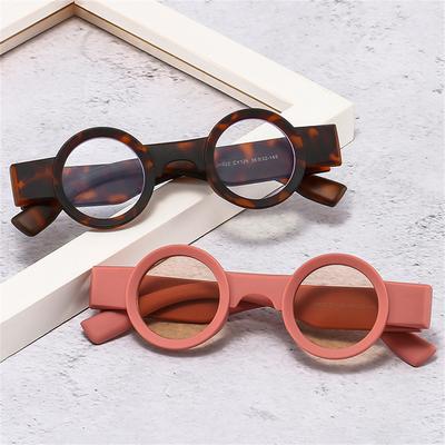 Small Round Sunglasses Women Retro Punk Shades Uv400 Protection Eyewear Men Clear Ocean Lens Popular Car Trending Sun Glasses