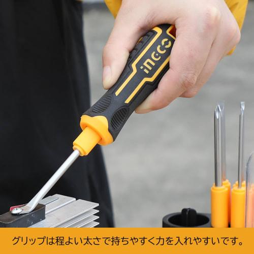 INGCO 9-Piece Interchangeable Screwdriver Set, Precision Screwdriver Set AKISD0901
