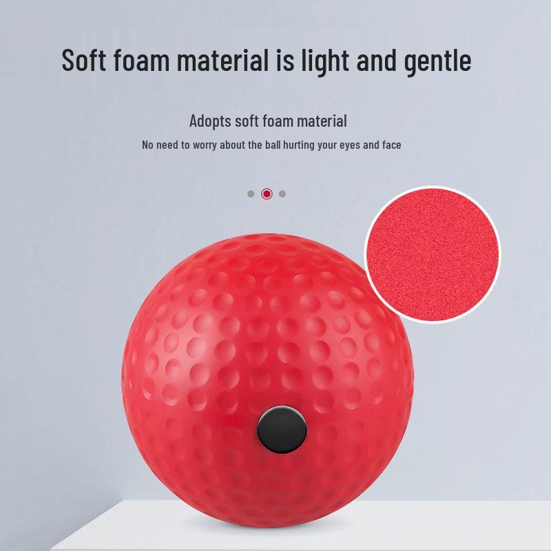 Zhijia Head-Mounted Boxing Speed Reaction Training Ball for Stress Relief