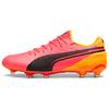 New King Ultimate Anti-Slip Wear-Resistant Soccer Shoes Unisex Coral Red 108068-01