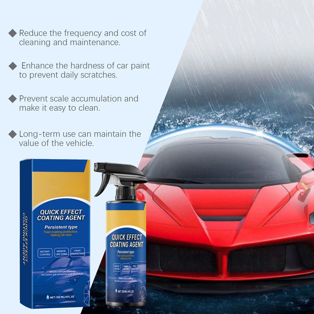 Schnell wirkendes Beschichtungsmittel Hoher Schutz Auto-Beschichtungsmittel Spray Schnell beschichtendes Autowachs für Fahrzeuge