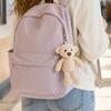 Yousheng Doll Pendant, Bear Design Plush Keychain, PP Cotton Filling Soft Handmade Toy for Kids And Adults, Compact Portable Backpack