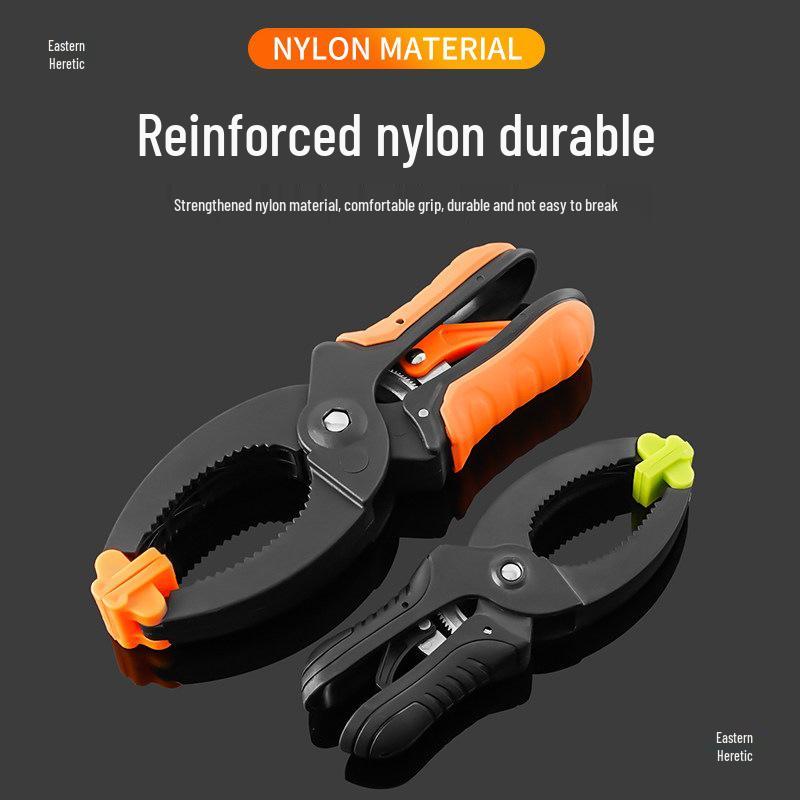 Quick Ratchet F-Clamp Set: Woodworking Clamps, Pliers, Pressure Plate, Tensioner, Complete F-Clamps Kit