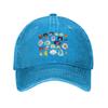 Cappellino in Denim Lavato con Teste di Steven Universe Cappellini da Baseball Casual Cappello Regolabile Estivo Unisex Cappellini da Baseball