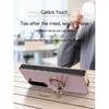 Luxury Plating Metal Ring Holder Phone Case For Samsung Galaxy Z Flip 5 4 / Z Fold 6 7 Flip7 Fold7 5G Silicone Back Cover Funda