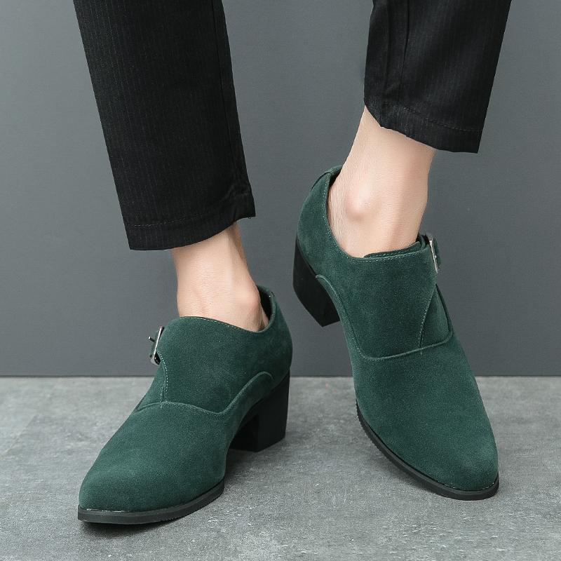 Fashion Fashionable and trendy men's height increasing shoes Casual Business Office Work Date Wedding Men's designer style shoes