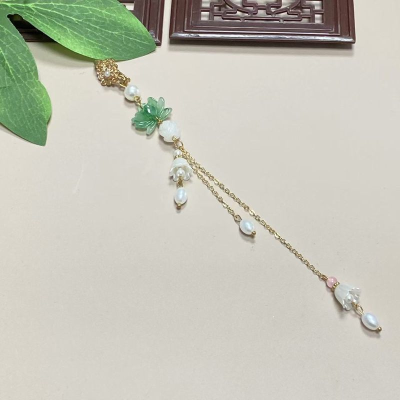 Chinese Fad Cheongsam Lappet Pendant New Chinese Original Retro Style Corsage Ornaments Han Dynasty Tassel Brooch Ornament Accessories