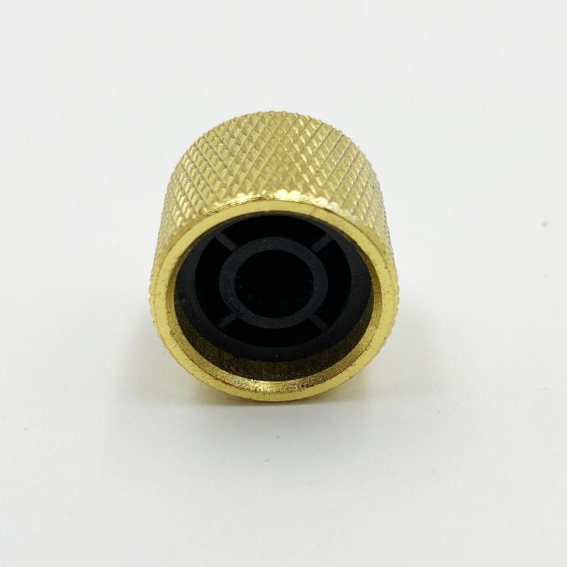 2Pcs 18*18Mm Tone Top Potentiometer Volume Control Rotary Knobs For 6Mm Shaft Guitar Volume Iron Knob