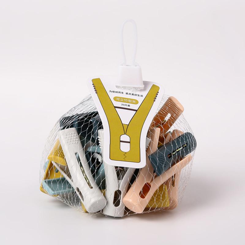 10/20Pcs Wäscheklammern Haushalts Clip Kleidung Unterwäsche Clip Kleiderbügel Winddicht Feste Wäscheklammer Trocknen Clip Multifunktionale Neue