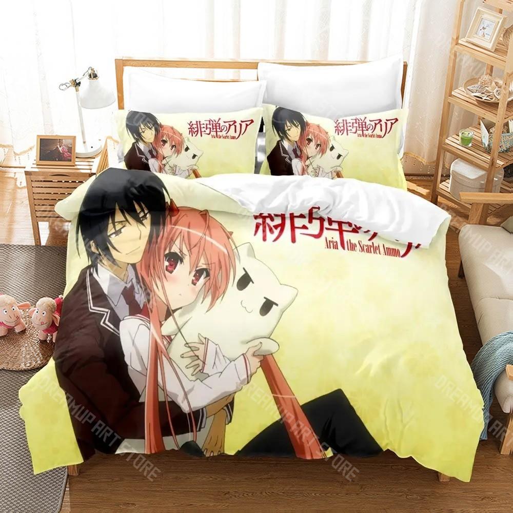 3D Printed Aria the Scarlet Ammo Bedding Set for Boys Girls Duvet Cover And Pillowcase Twin Queen King Full Single Double Sizes