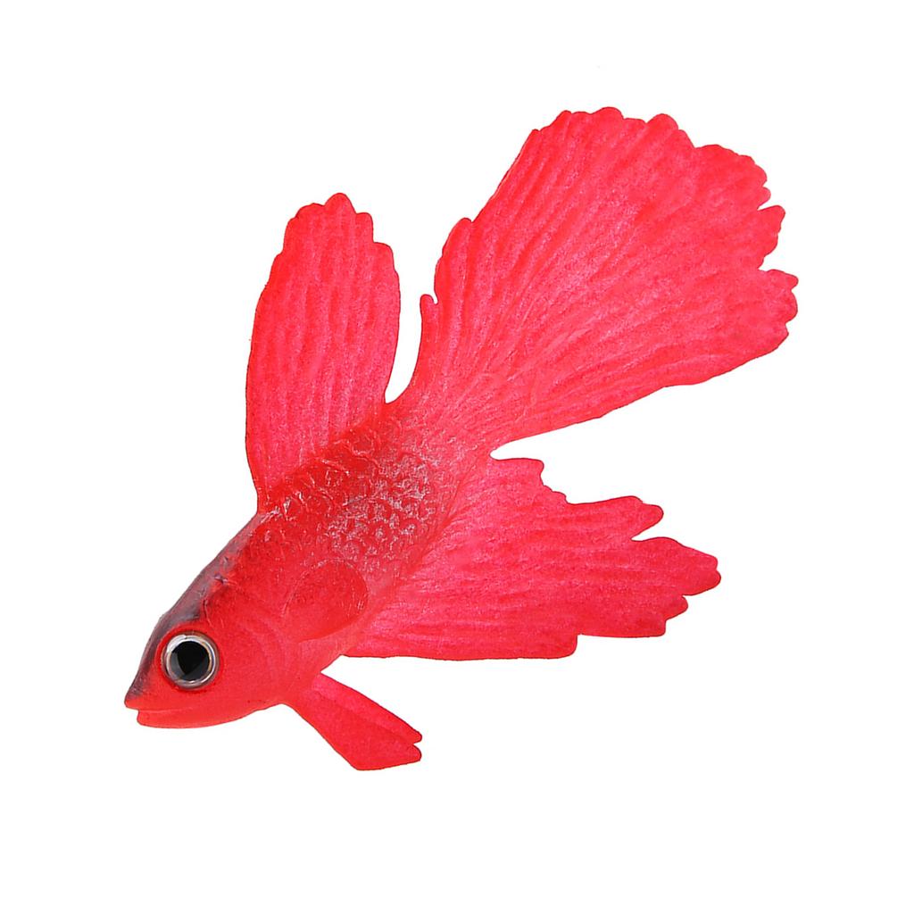 Aquarium Decoration Funny Artificial Silicone Small Fish Fish Tank Ornament