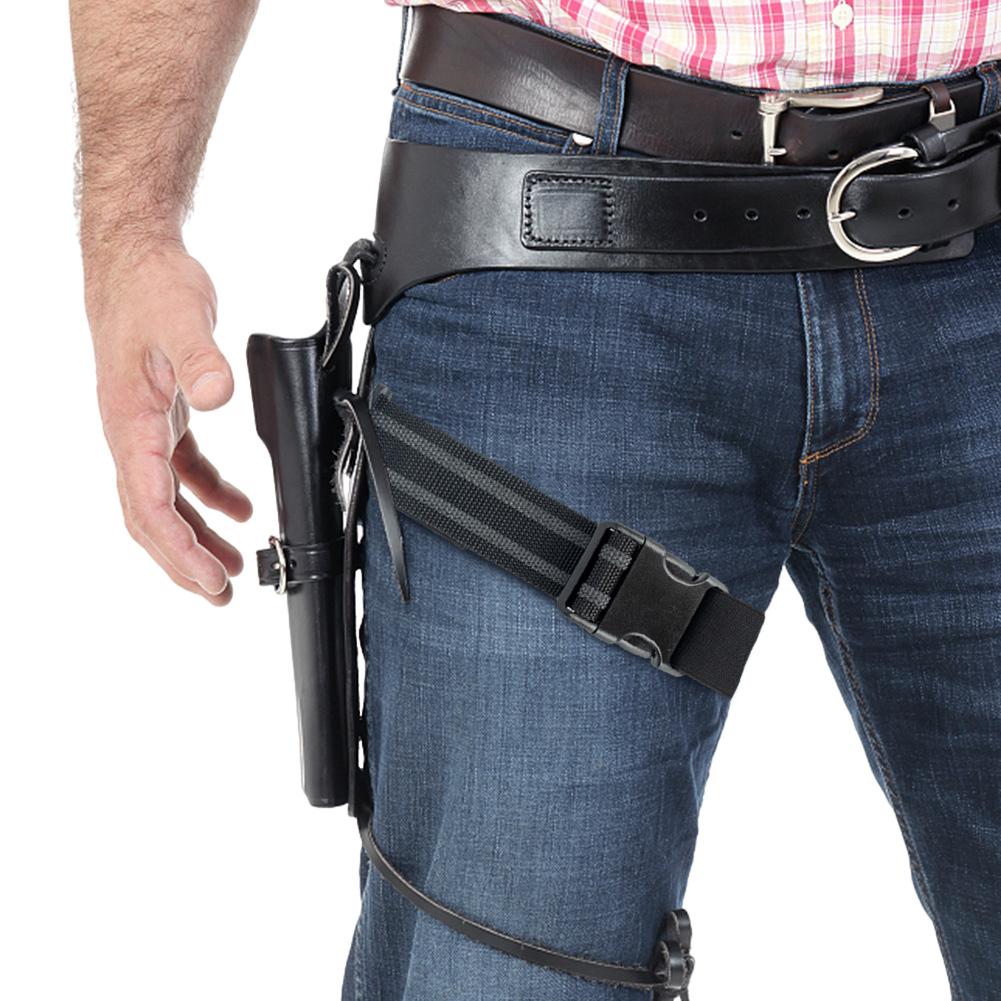 Thigh Strap with Quick-Release Buckle Airsoft Leg Strap Belt Non-slip Elastic Drop Leg Thigh Strap for Thigh Holster Leg Hanger