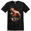 Dustin Poirier MMA Fighter Championship Belt Graphic T Shirt Fight Fan Art Tee