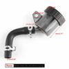 Universal Motorcycle Rear Brake Master Cylinder Clutch Gasoline Oil Tank Split Jug Small Oil Cup Small Oil Bottle Round Black