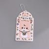 Cute Animal Photocard Holder K-Pop Idol Photo Card Sleeves With Keychain Id Badge Holder Card Protector Anime Game Peripheral Set
