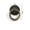 Heavy Duty Retro Drawer Ring Pulls Zinc Alloy Multiple Vintage Styles for Bathroom Wardrobe Cabinet Home Decor