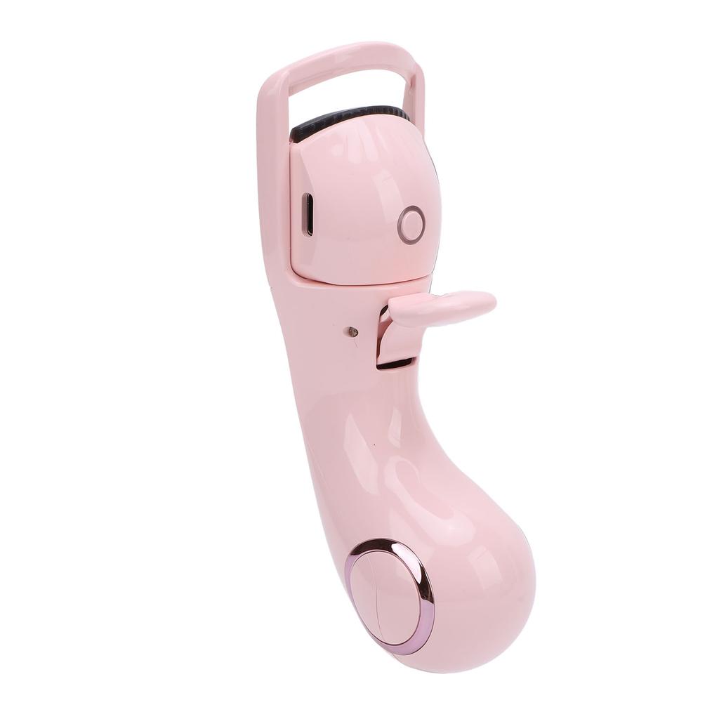 Heated Eyelash Curler Fast Heat Up 3 Levels Setting USB Rechargeable Long Lasting Anti Scald