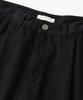 COFWI Wide One-Pleat Cotton Pocket Pants Black