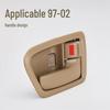 Fits 97-02 Toyota Camry Beige Interior Door Handle 69205-AA010/69206-AA010.