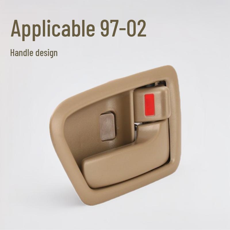 

Подходит для Toyota Camry 97-02 годов выпуска, бежевая внутренняя дверная ручка 69205-AA010/69206-AA010.