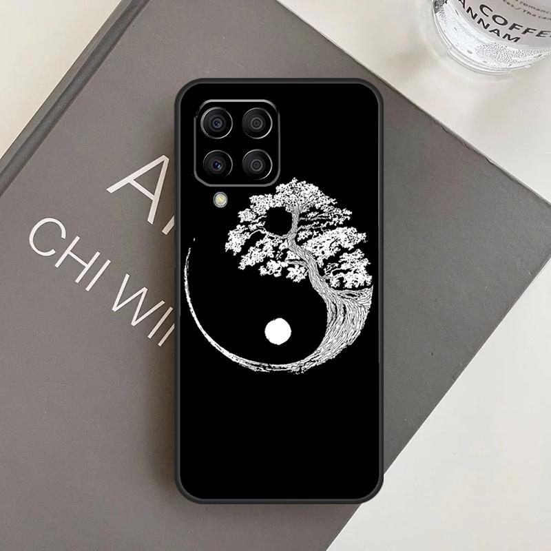 Tree of Life Yin Yang Case For Samsung Galaxy M15 M35 M55 M56 M36 M16 M06 M31 M13 M33 M53 M12 M32 M52 M14 M34 M54