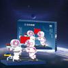 Non-Toxic 1867Pcs Astronaut Building Block Spaceman Model Assembly Bricks Toys With Light Desktop Decoration Kids Toys Birthday Gifts
