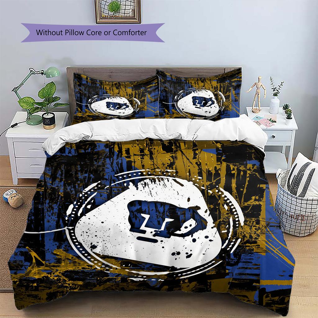 Club América  Pattern Bedding Quilt Set  Home Decoration  Gift (1 * duvet cover + 2 * pillowcase  without core)