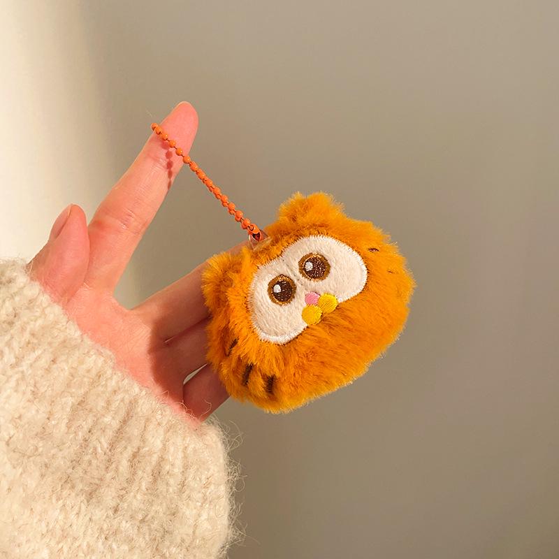 Plush Cartoon Keychain Pendant - Cute Gift Accessories for Bags