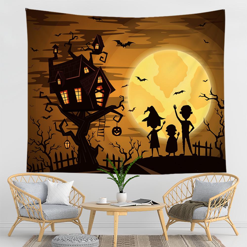 Хэллоуин Гобелен Настенный Гобелен Рука Хиппи Кошелек или Жизнь Колдовство Домашний Декор — фото 10