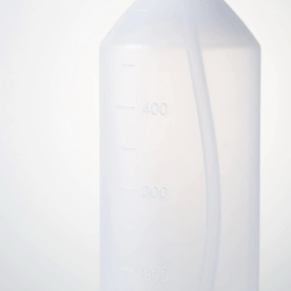 MUJI Clear Poly 500ml with Diameter x Height 27cm Bottle, Nozzle, 47390315/MJ-PN1, Dimensions 6.5cm