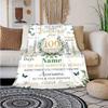 Happy 100Th Birthday Customize Your Name Blanket Warm Comfortable And Soft Blankets Are Suitable For Home Lunch Break Blanket Office Sofa Sofa Gift To