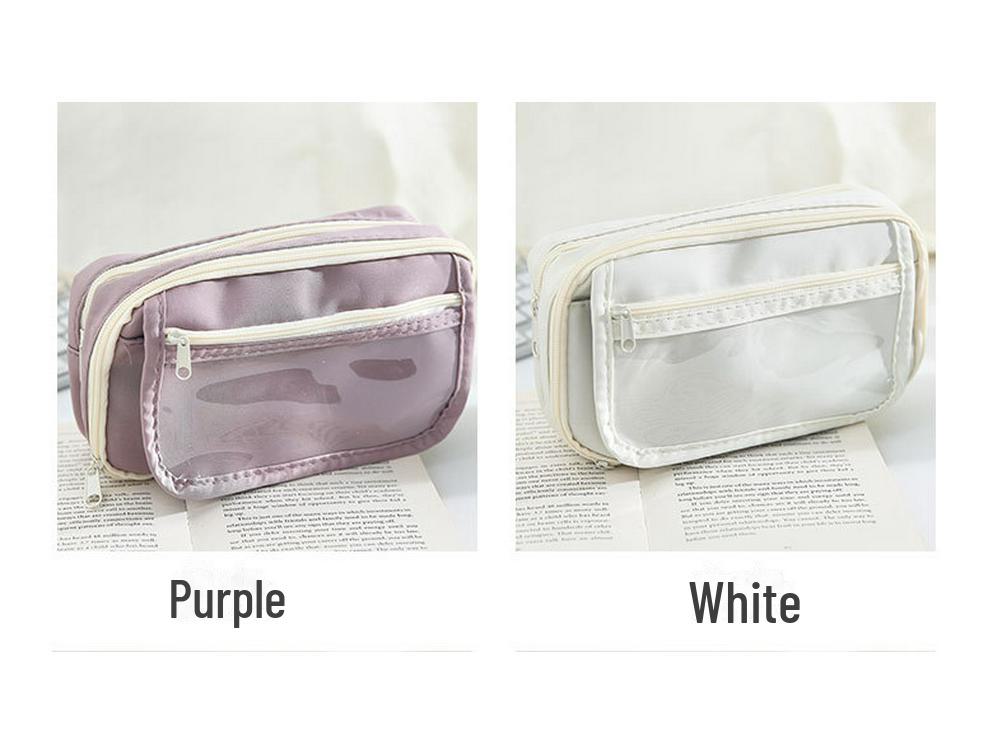 Student's Ins-Style Large Capacity Nine-Layer Pencil Case, Perfect for School Season