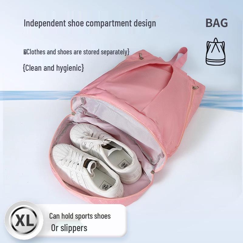 Waterproof Wet/Dry Separation Swimming Backpack for Travel and Fitness Storage