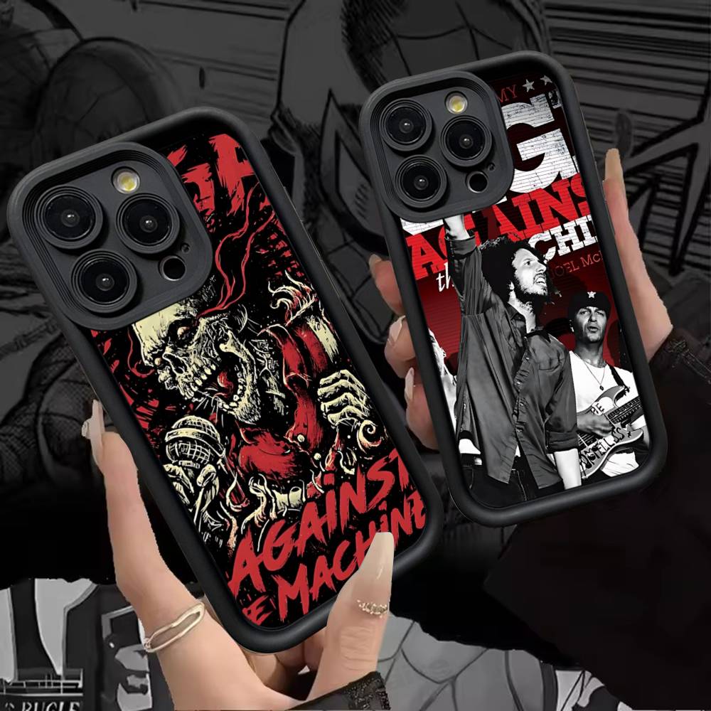 Band Rage A-Against The M-Machine Classic Phone Case For IPhone 17 16 15 14 13 12 11 Air Plus Pro Max Soft Back Cover