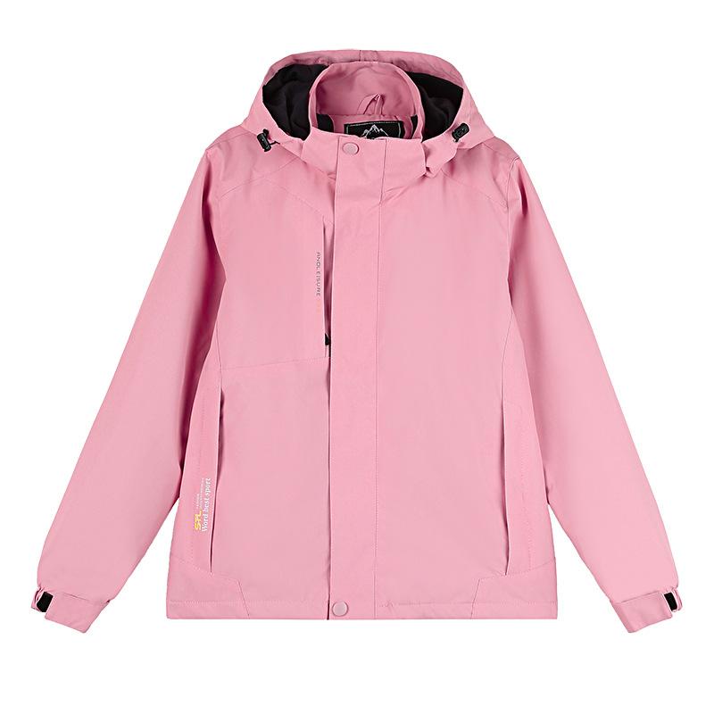 

Женская уличная ветрозащитная и водонепроницаемая спринтерская куртка. Женская весенне-осенняя свободная ветровка с капюшоном.