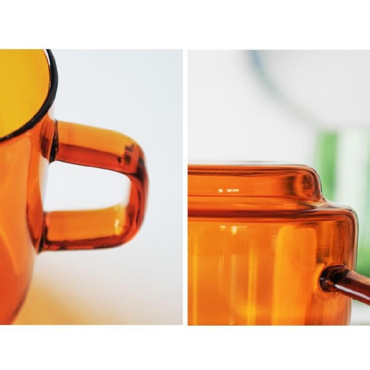 Frühstückstasse Haushalts-Wasserbecher Glasmaterial Geeignet für Milchkaffee