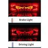 Creative 12-24v Devil's Eye Truck Light Universal Multi-Mode Truck Taillight Safety Warning Lamps Car Decor