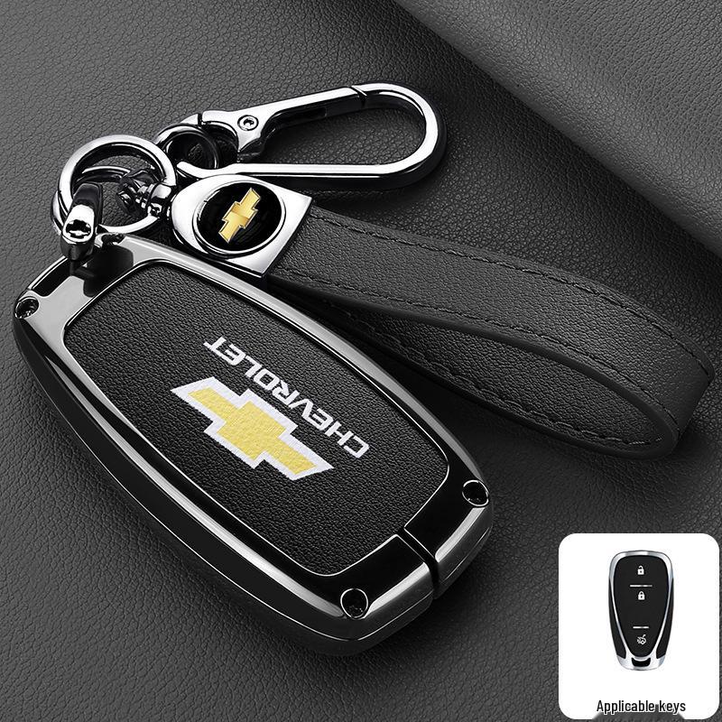 

Преміальний чохол для ключа для Chevrolet Cruze, Malibu, Covoz, Sail 3 та Trax