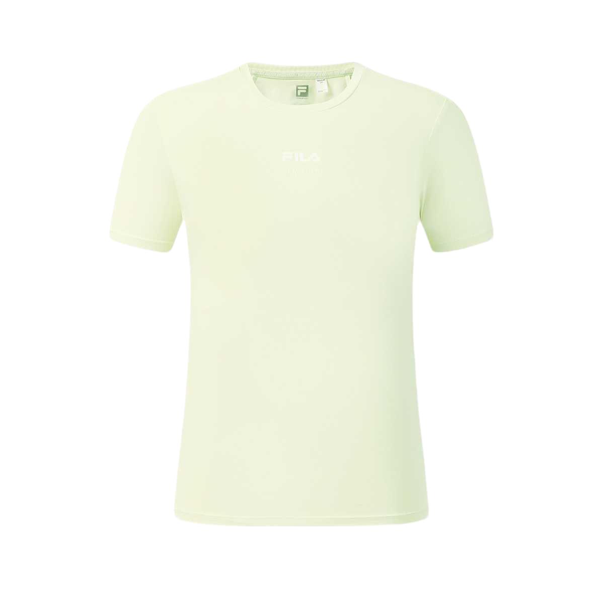 

FILA Fitness Solid Color Crew Neck Short Sleeve T-Shirt Women tops A11W621102F-LG S