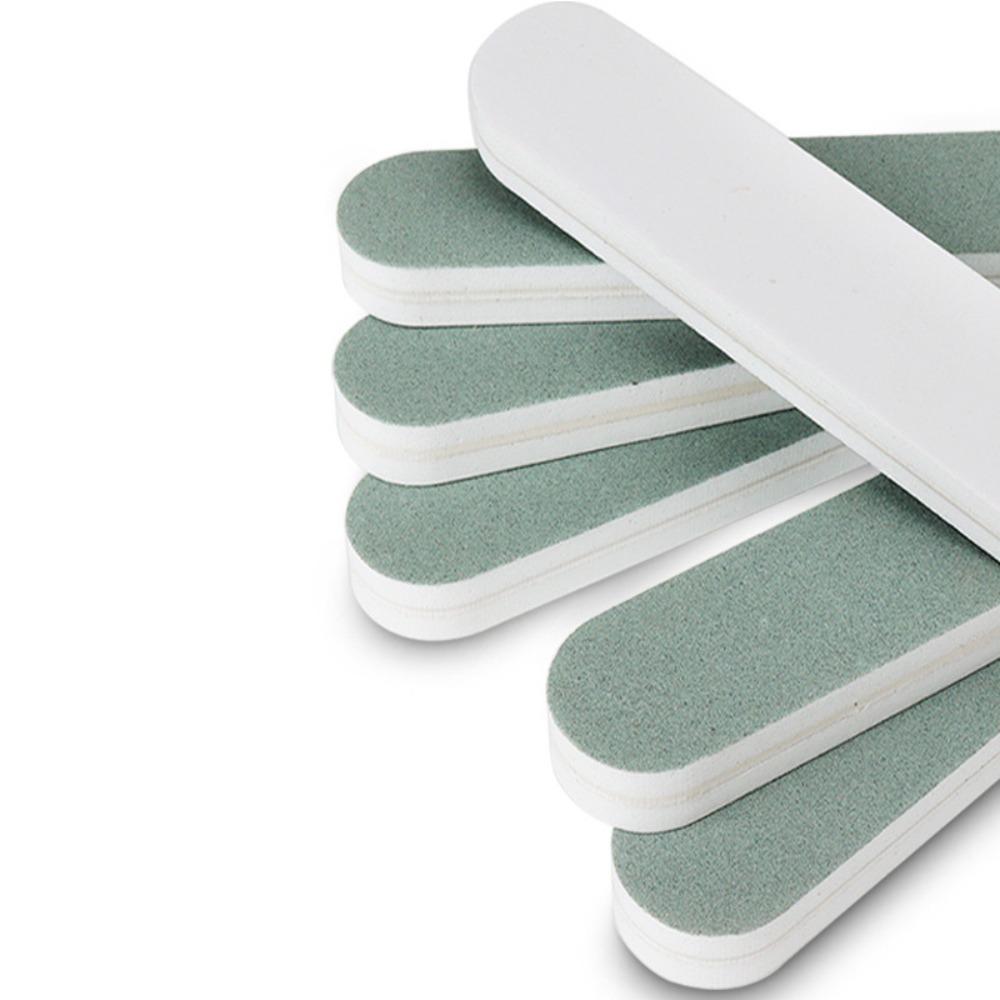 Mini Nail Polishing Strip Double-Sides Removing Traces Silver Ornament Petite Manicure Tool