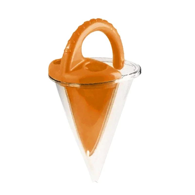 Strand Kinder Waschen Sand Überlauf Trichter Draußen Familie Sandtrichter Kreativer Strandhaufen Sand Verschüttet Aus Einem Handtrichter