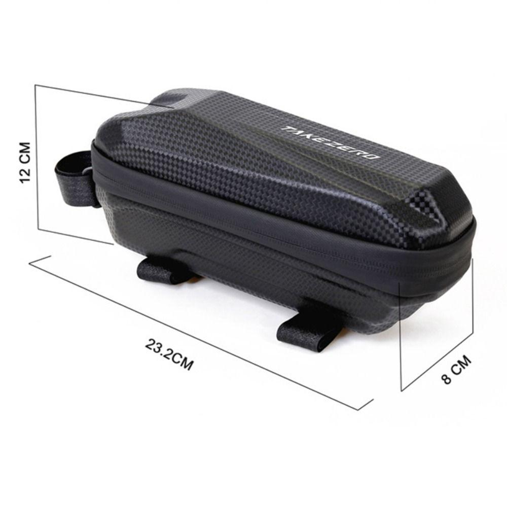 EVA Hard Shell Front Beam Bag Large Capacity Top Tube Phone Pouch MTB Road Bike Bag  Cycling