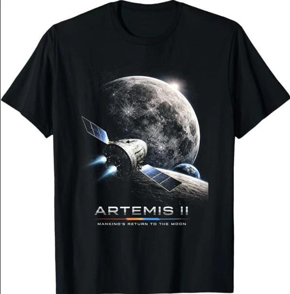 Artemis 2026 Запуск ракеты Миссия на Луну Artemis 2 Футболка 4XL