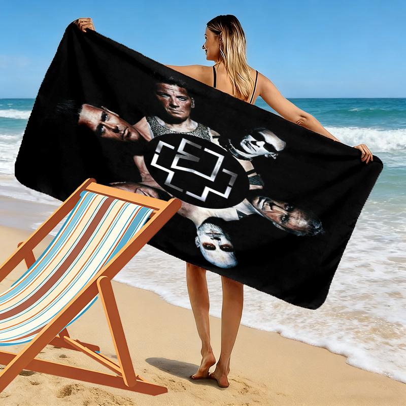 Rock Legends Celebrate Years beach towel soft Beach towel for vacation photos Absorbent bath towel quick-drying swim towel swim